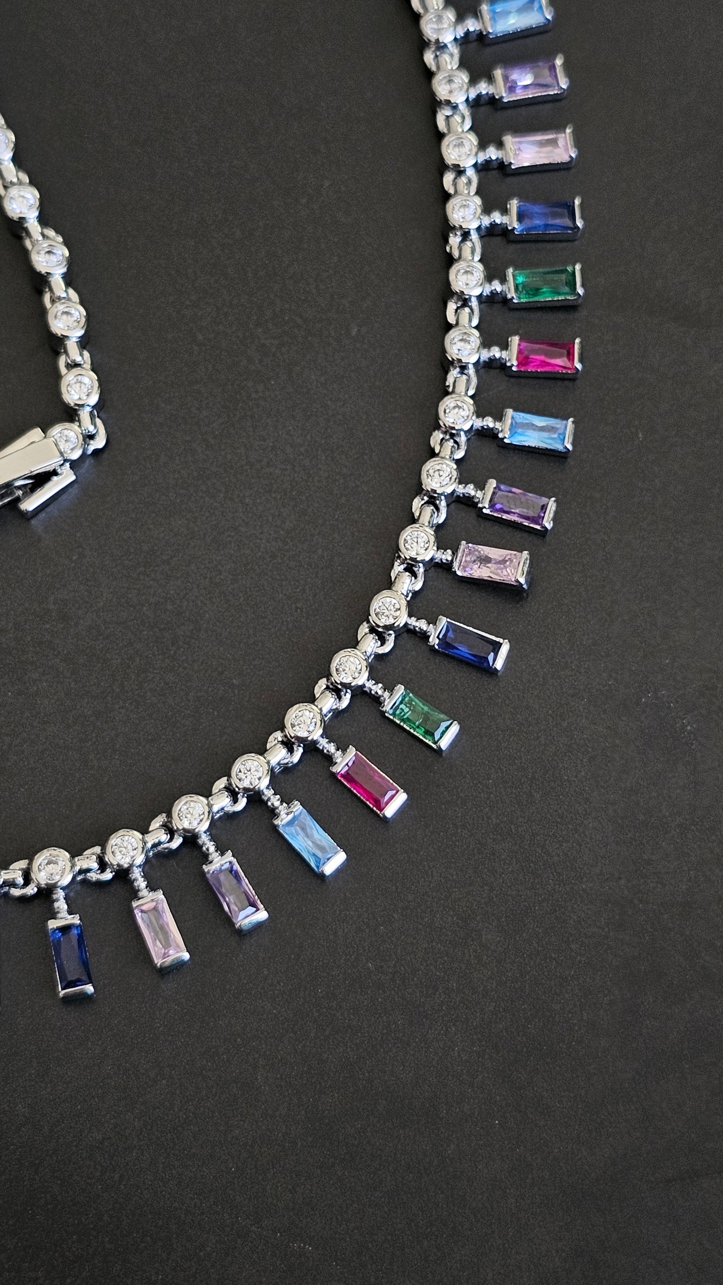Collar cristal pavés Rainbow