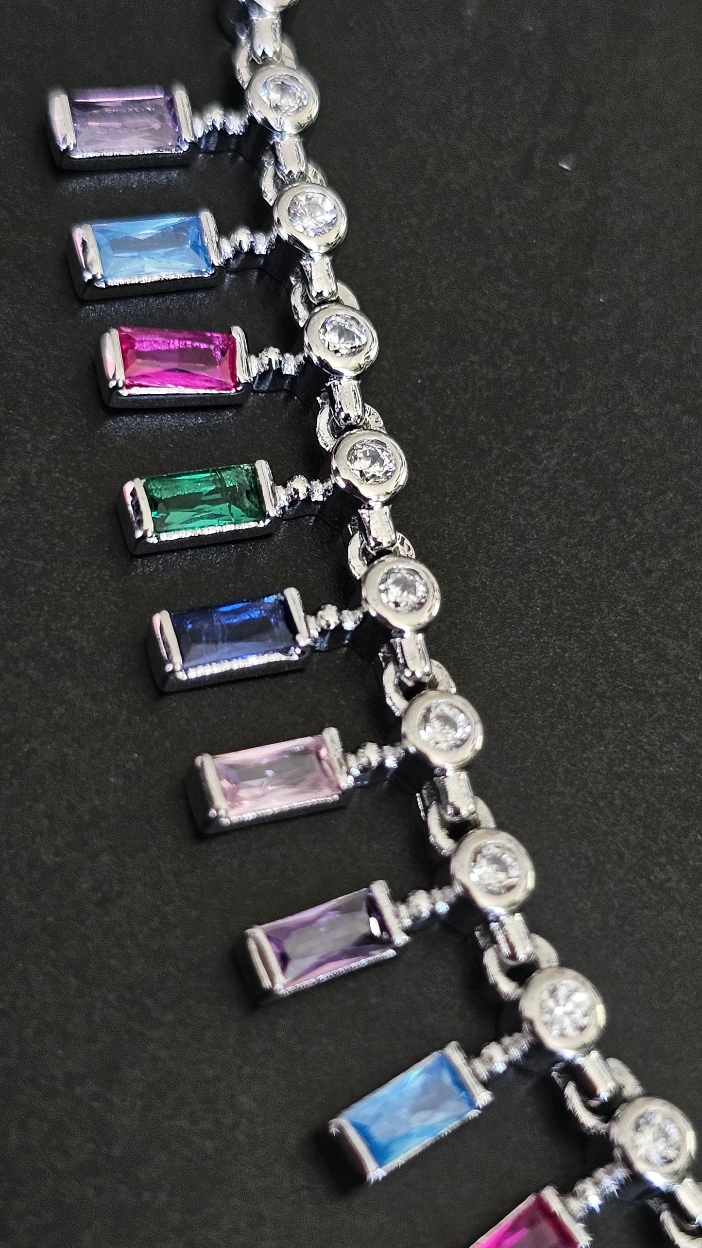 Collar cristal pavés Rainbow