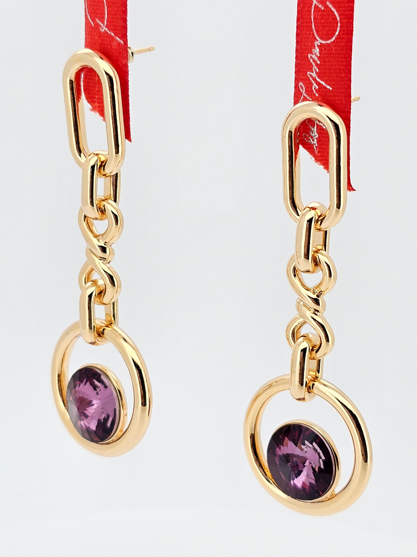 Aros cristal Swarovski Afrodita