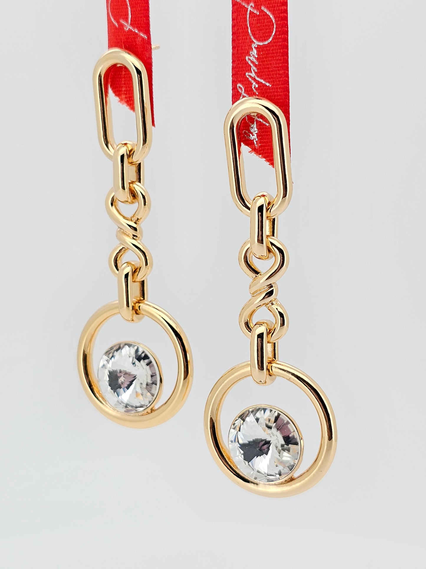 Aros cristal Swarovski Afrodita