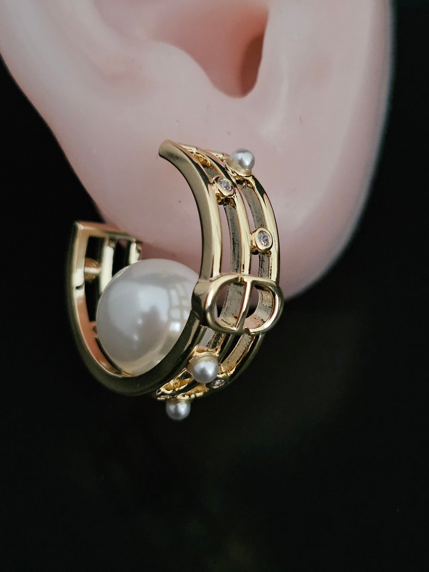 Argolla cristal paves CD