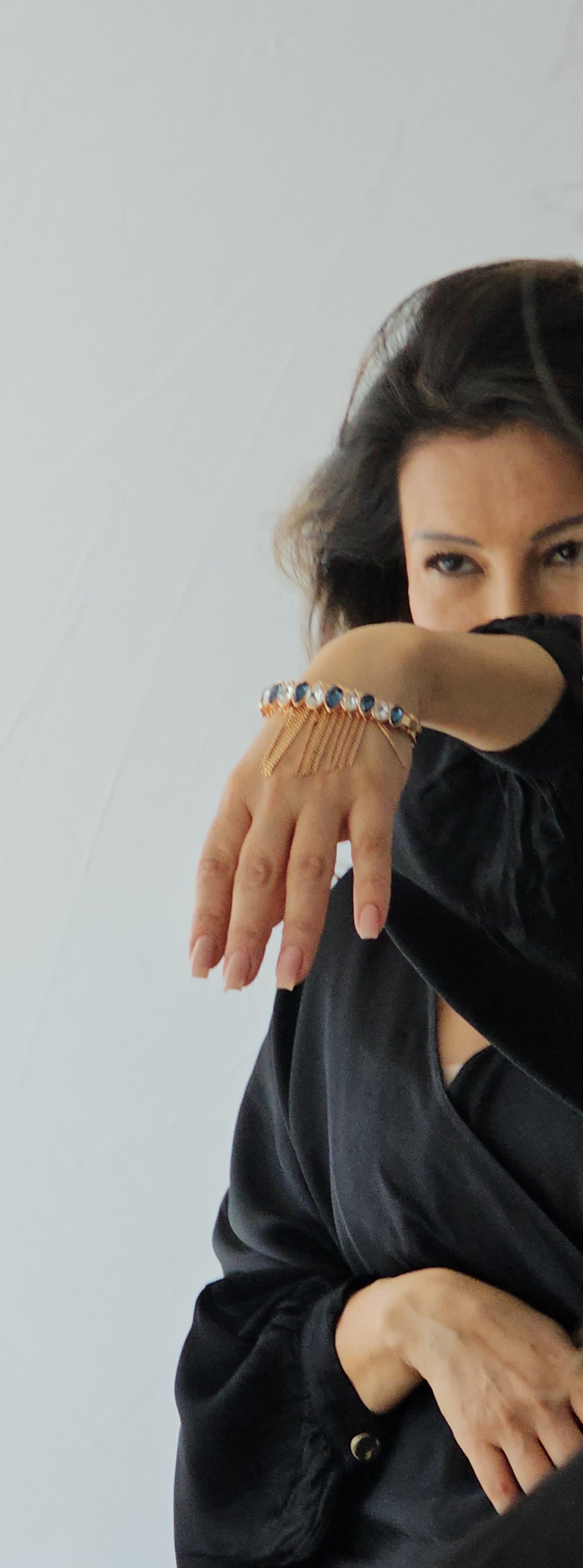 Pulsera cristal Swarovski monet