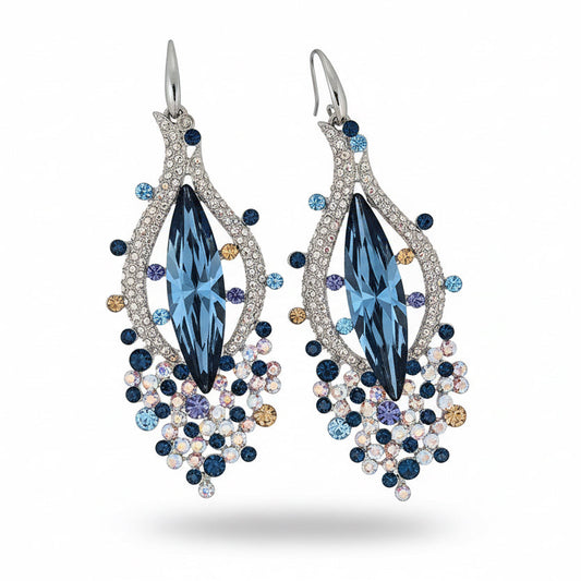 Aros cristal Swarovski irena