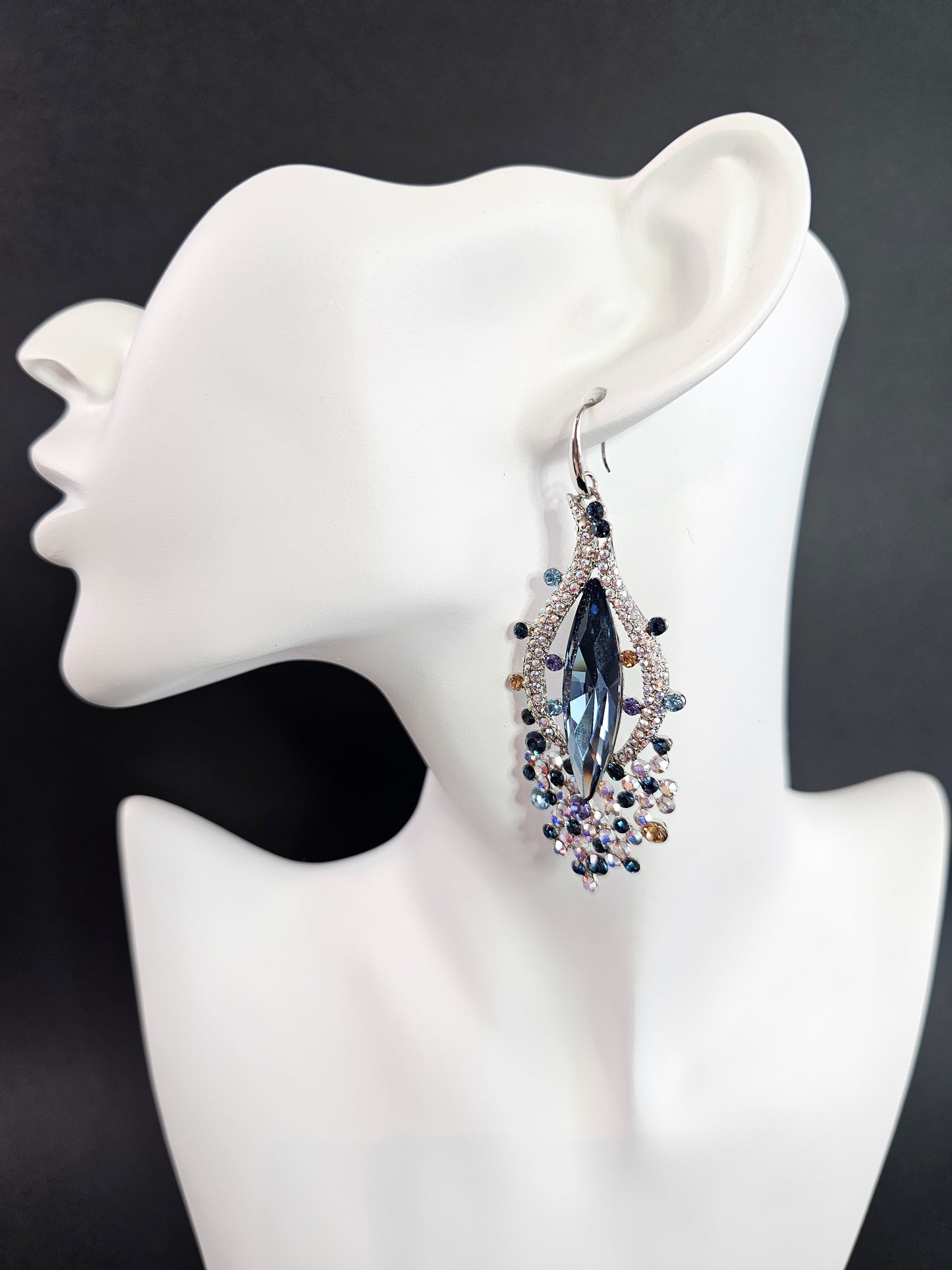 Aros cristal Swarovski irena