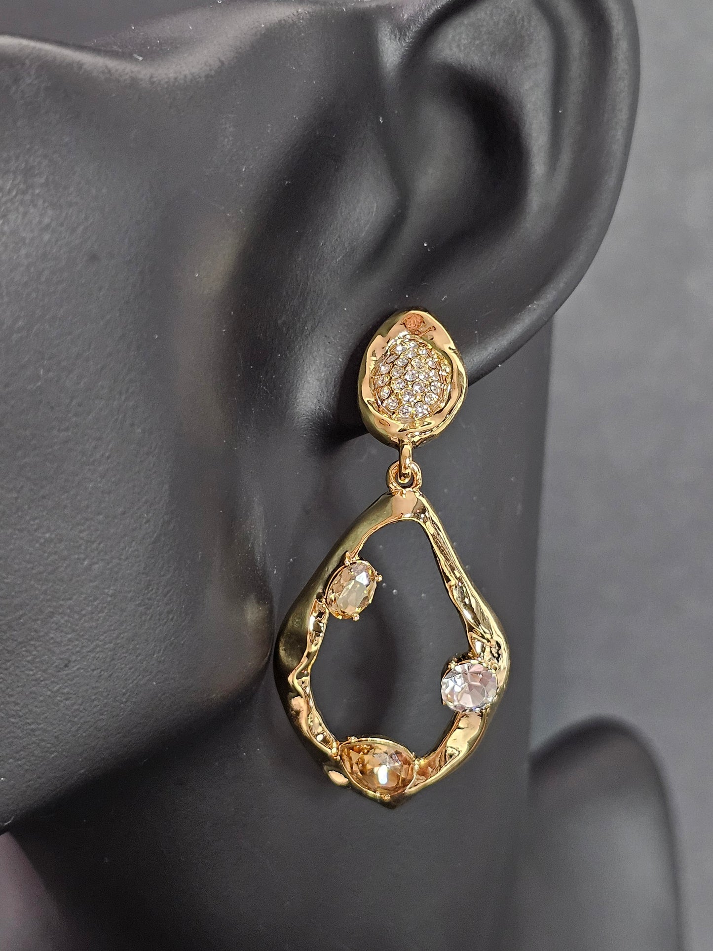 Aros cristal Swarovski E11089