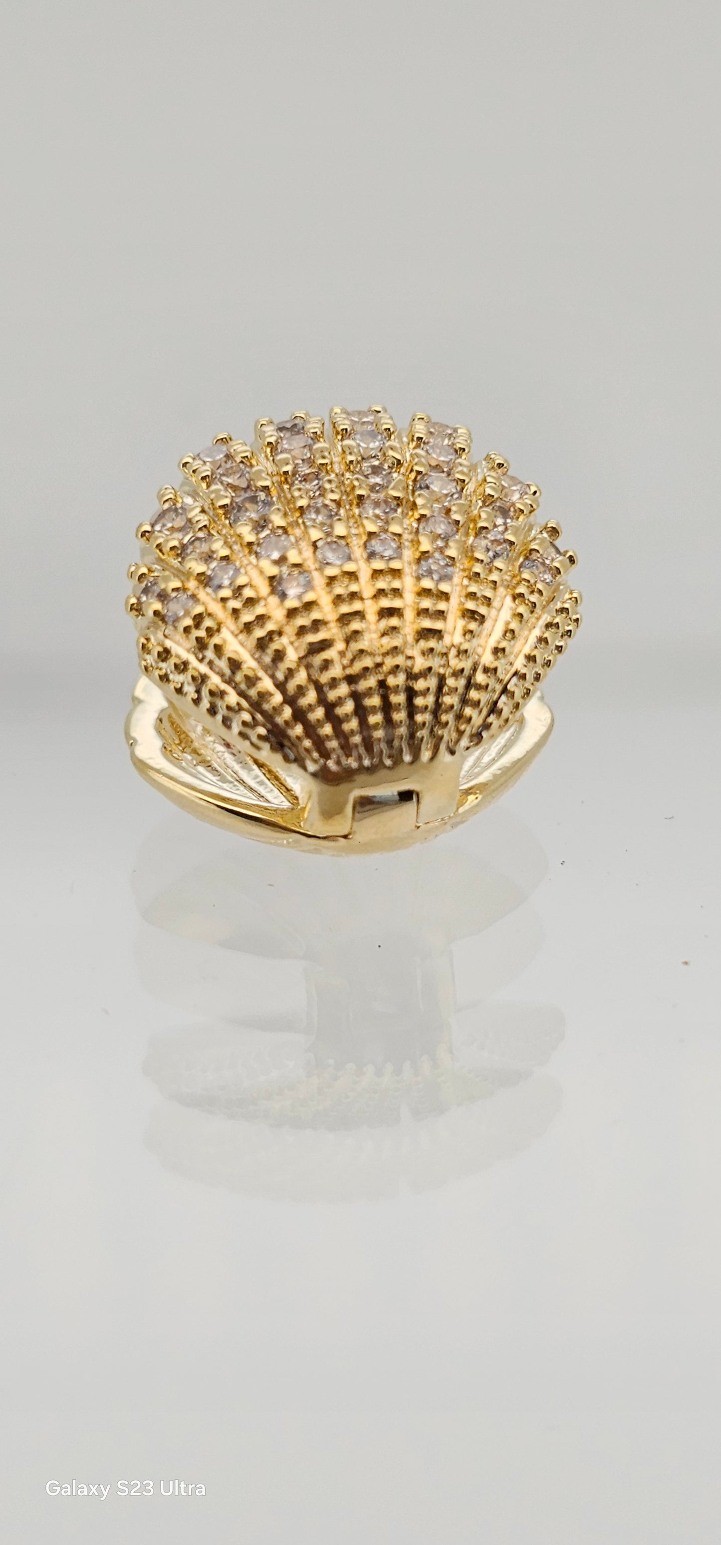 Aros cristal paves Leticia