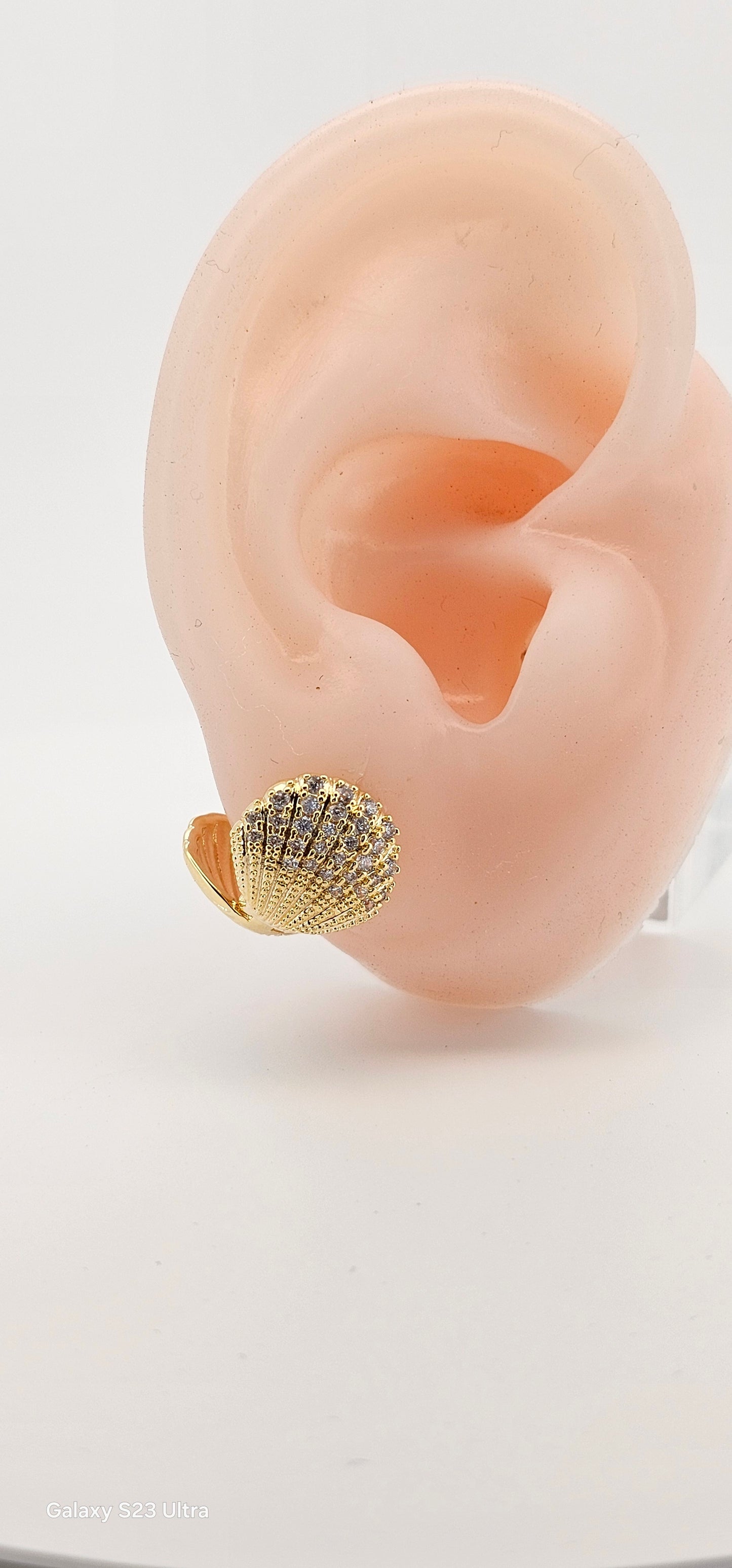 Aros cristal paves Leticia