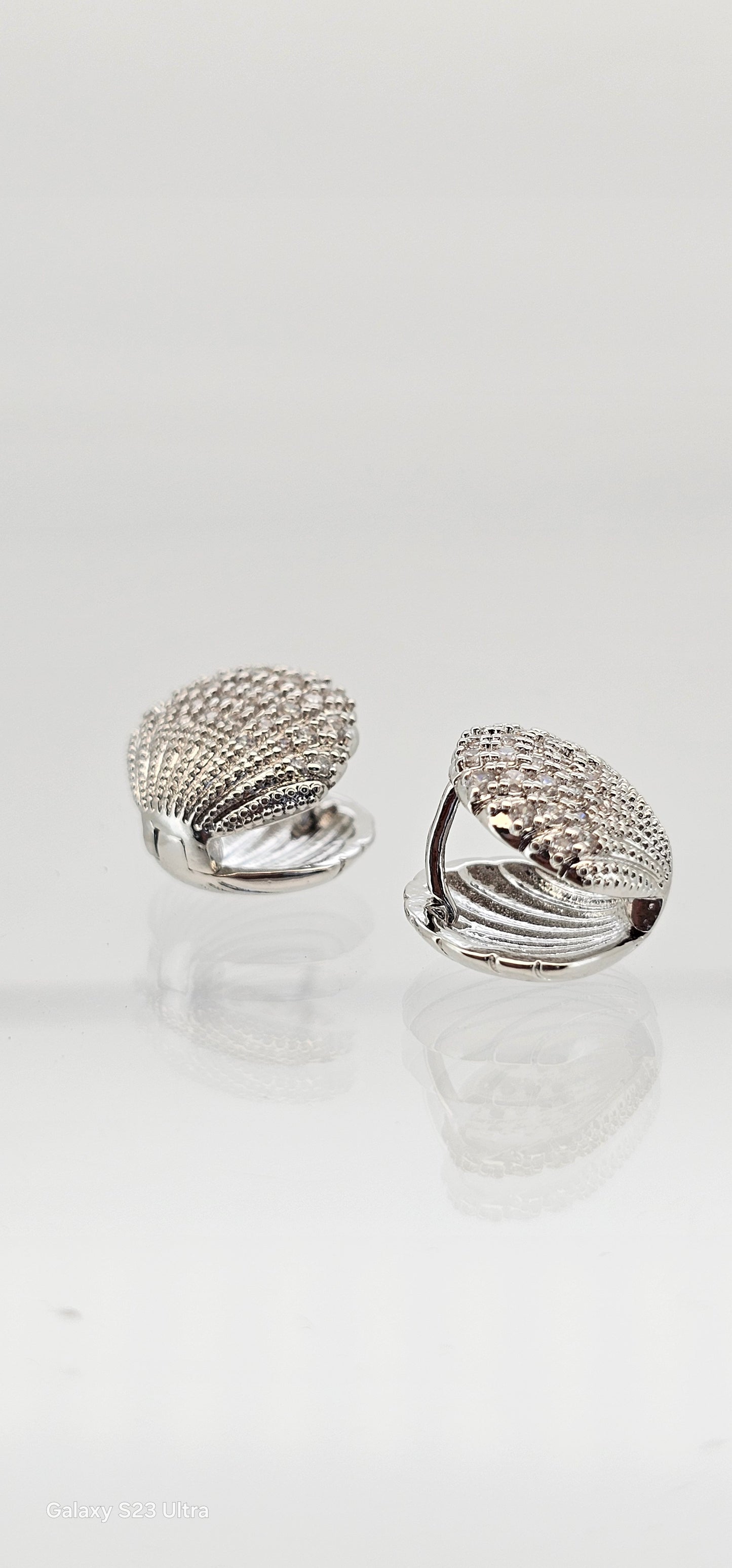 Aros cristal paves Leticia