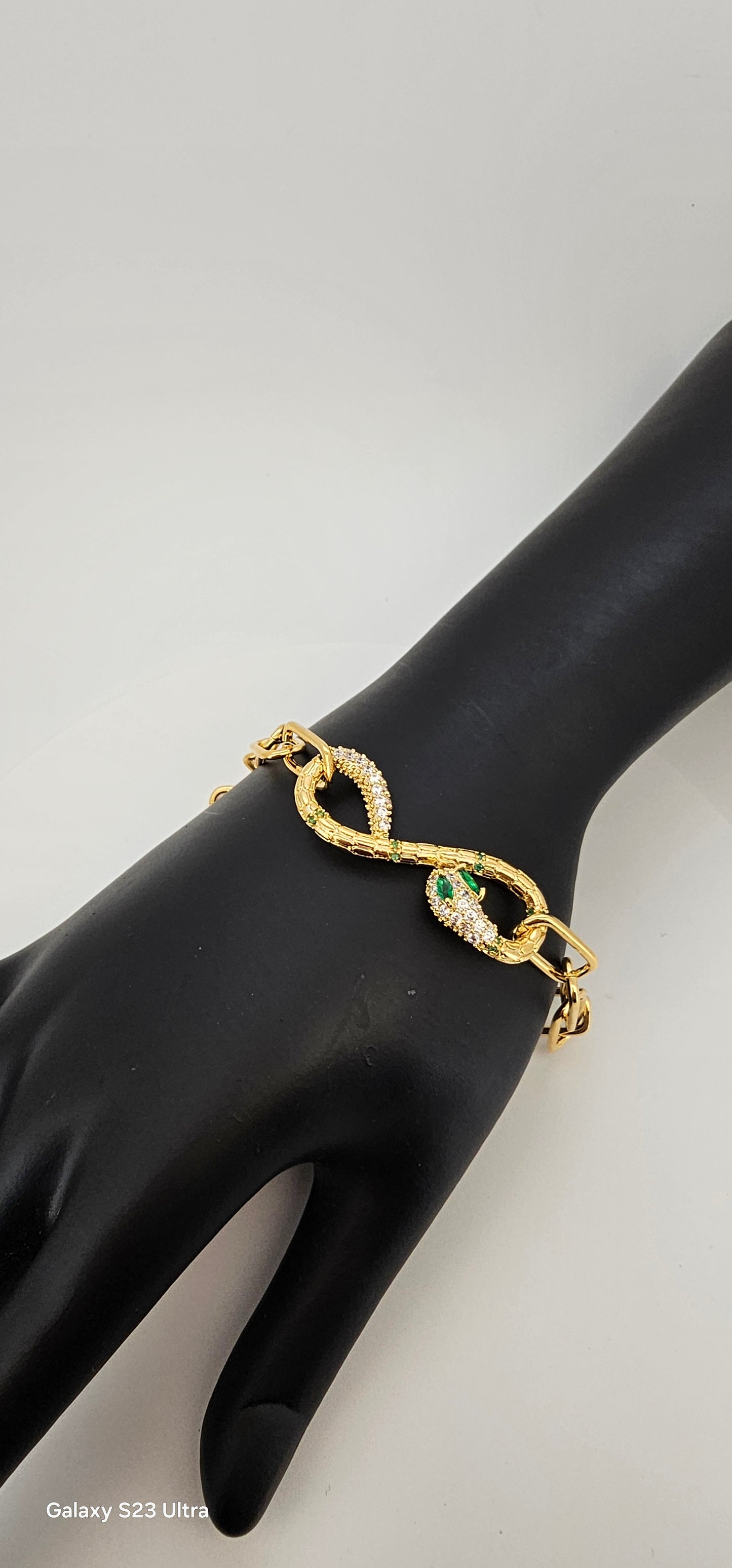 Pulsera Snake cadena