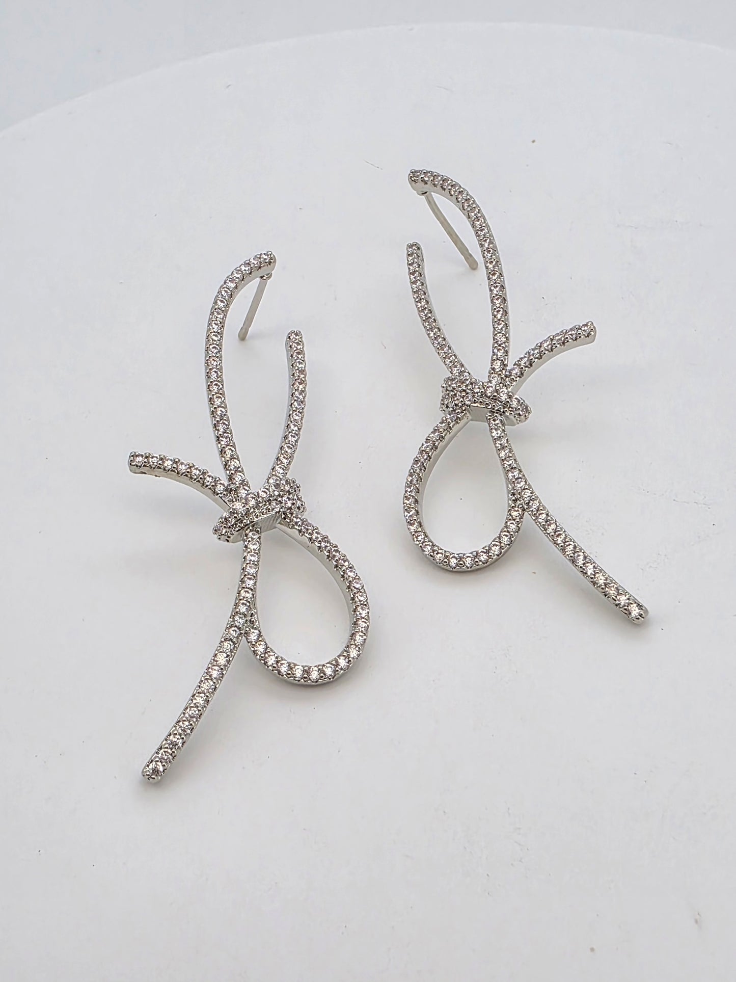 Aros cristal paves Roseta