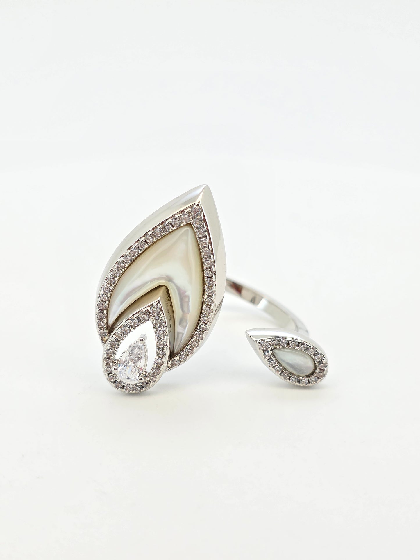ANILLO MALAQUITA Y NÁCAR