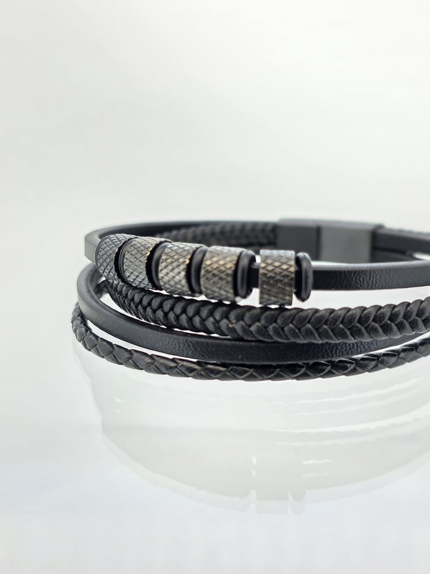 Pulsera varón acero quirúrgico jorge