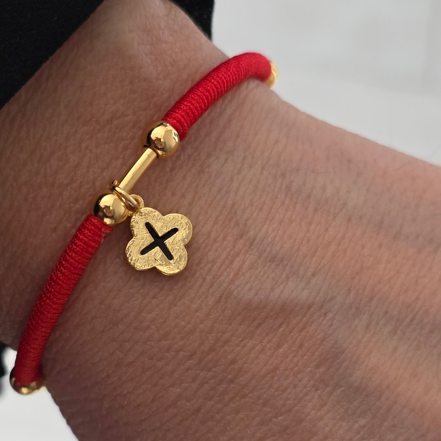 Pulsera Trebol Negro