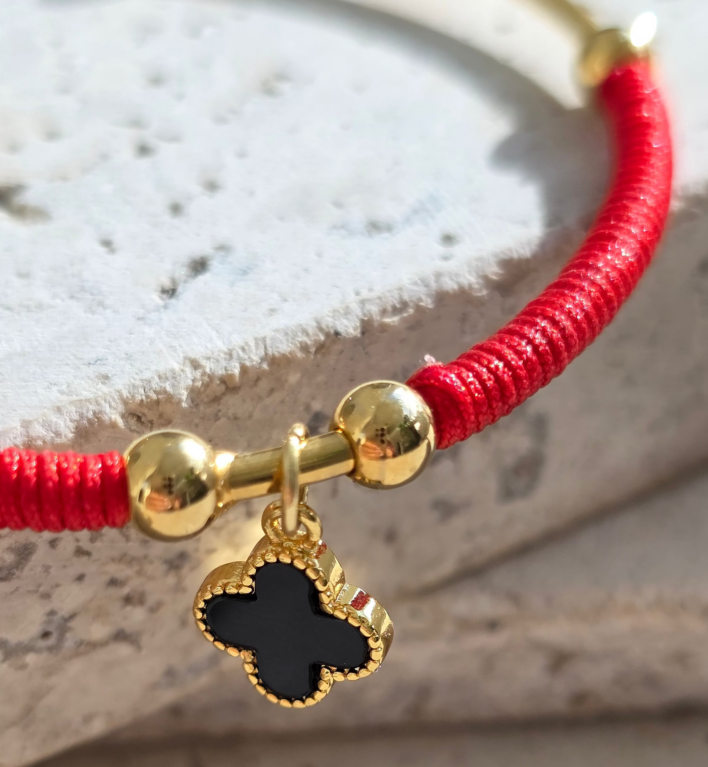 Pulsera Trebol Negro