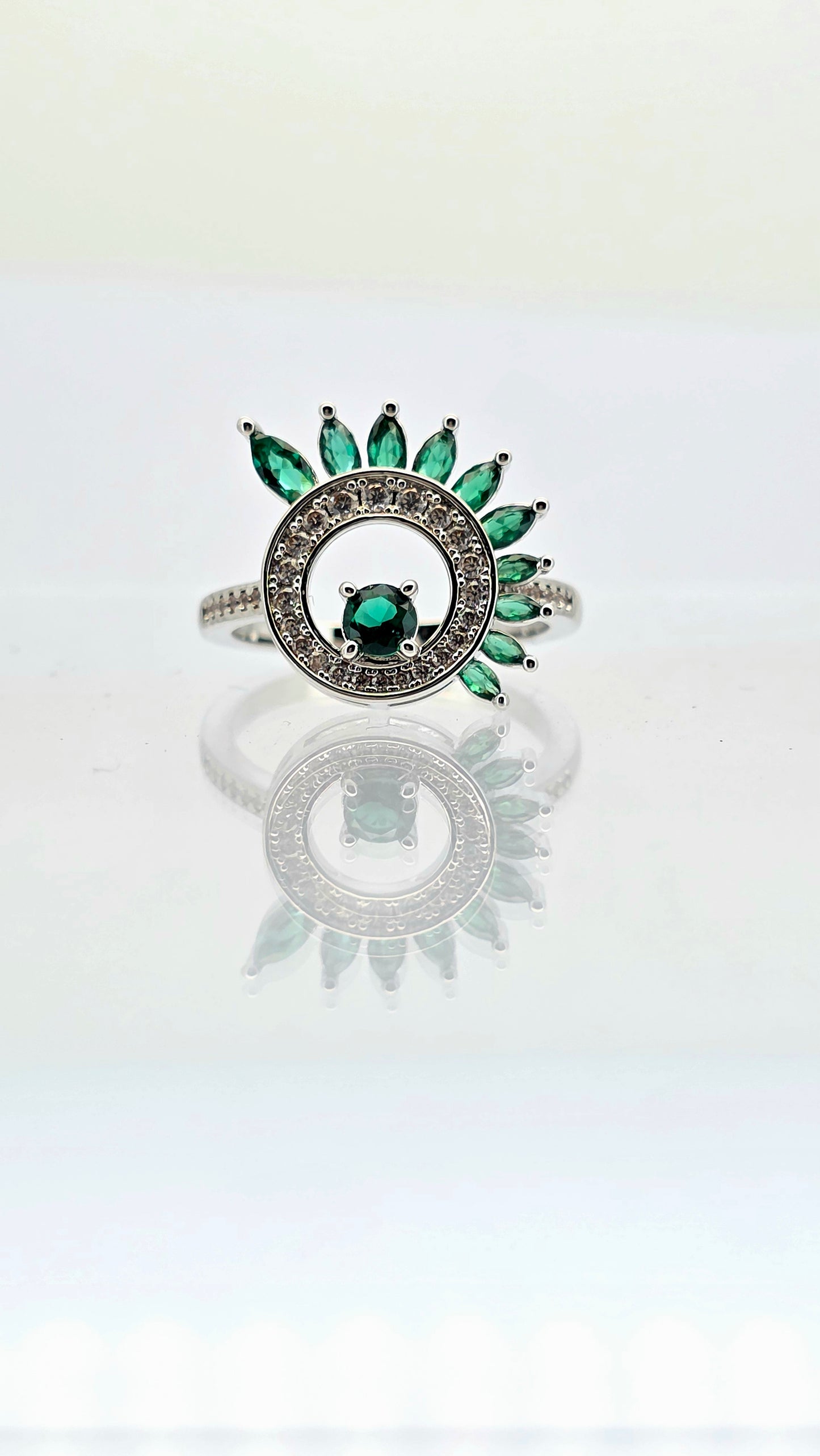 Anillo cristal pavés cinthia