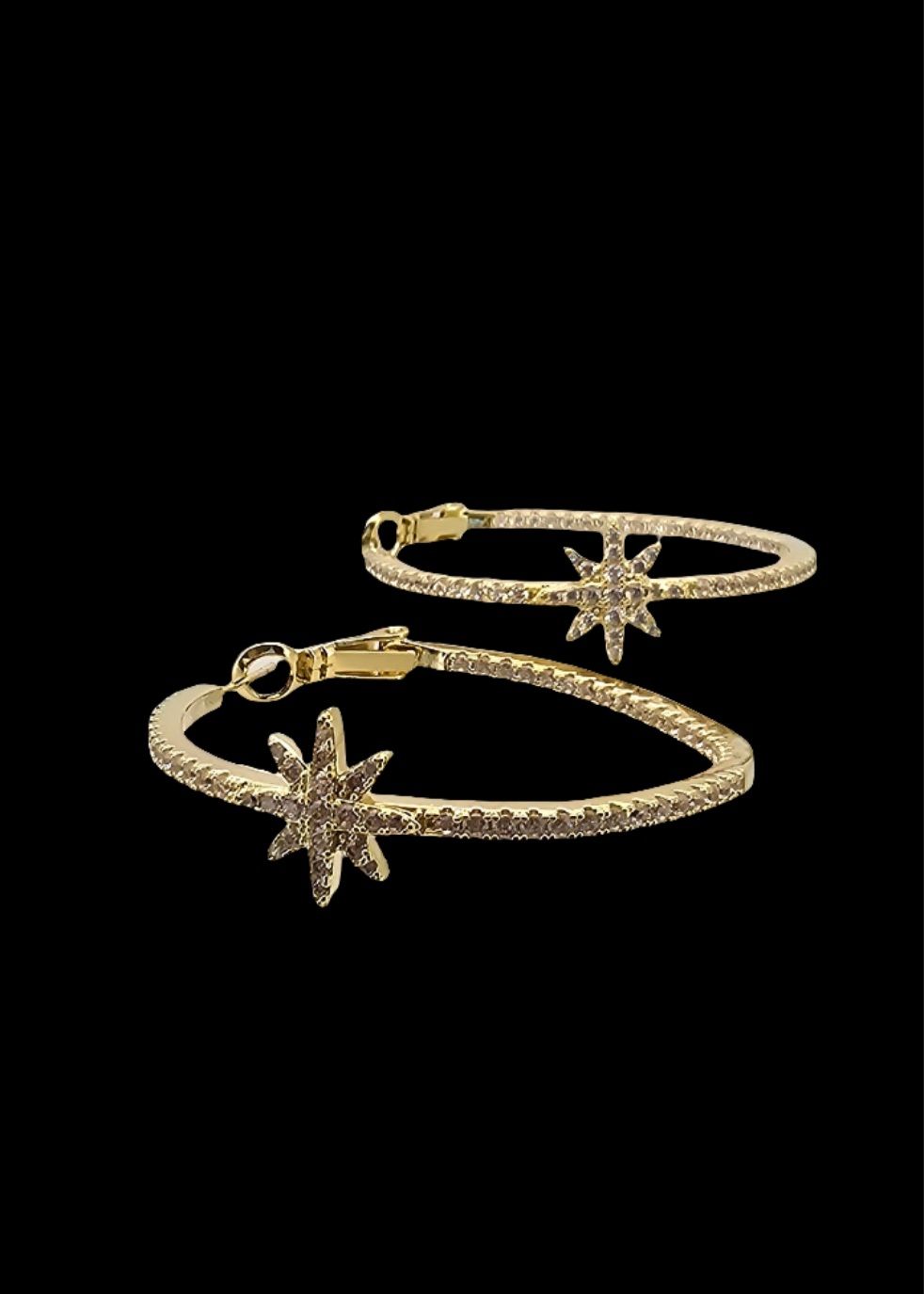 Argolla cristal paves meteoro