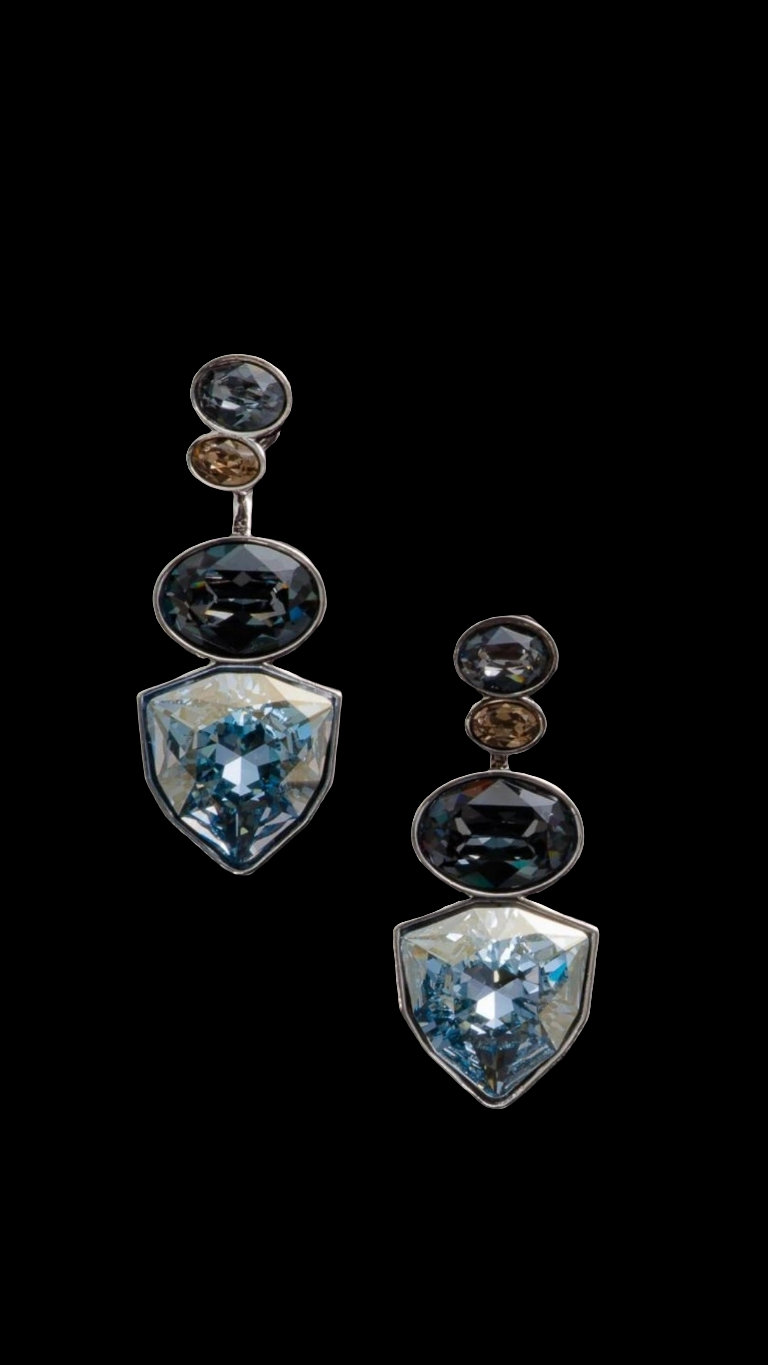 Aros cristal Swarovski línea privada