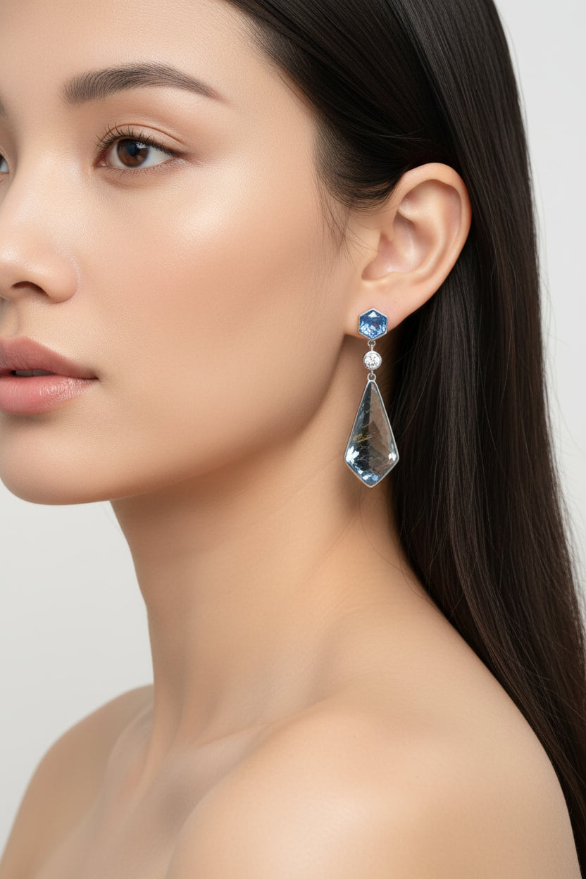Aros cristal Swarovski Prisma