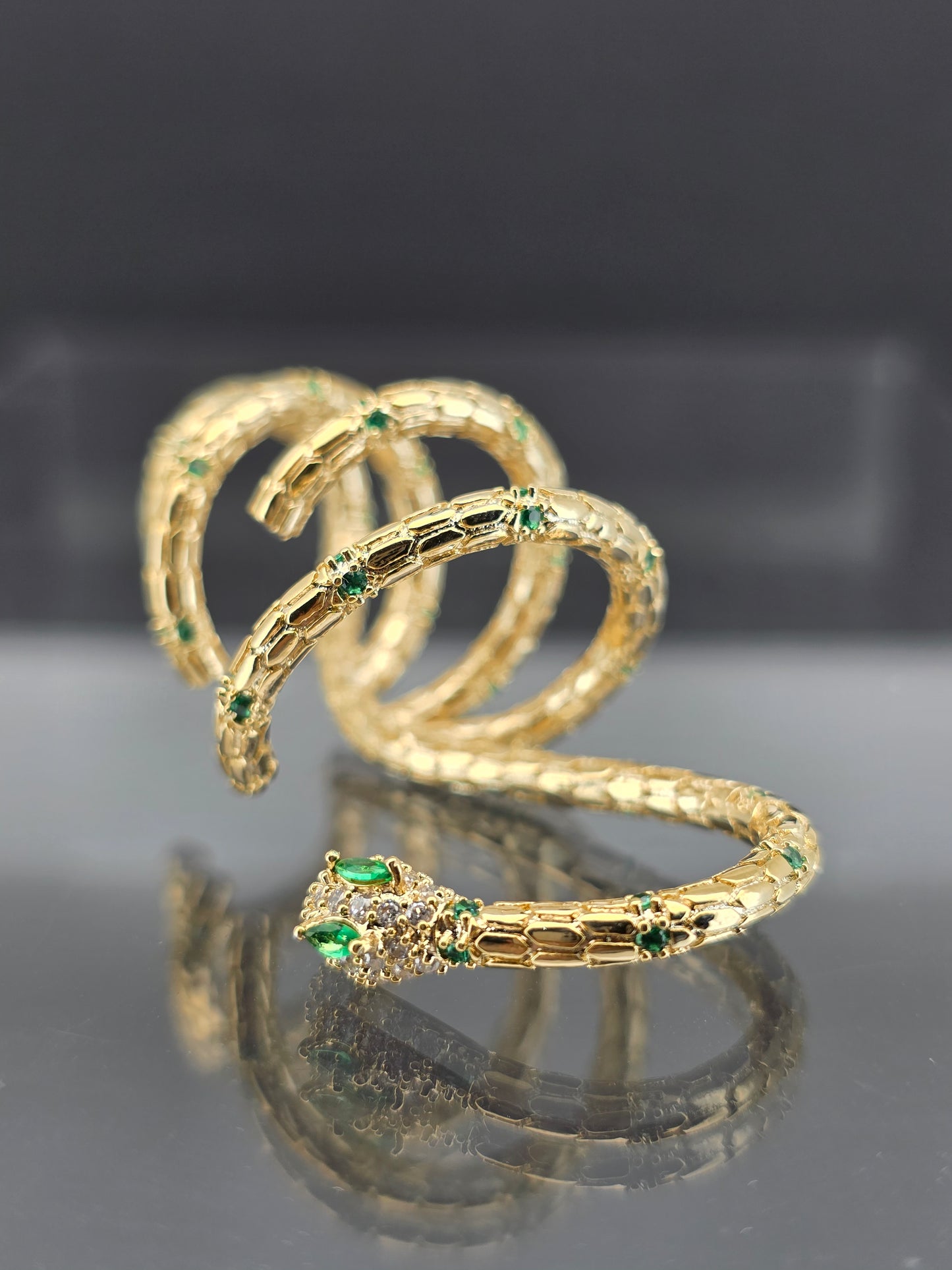 Aercuff cristal paves Snake L