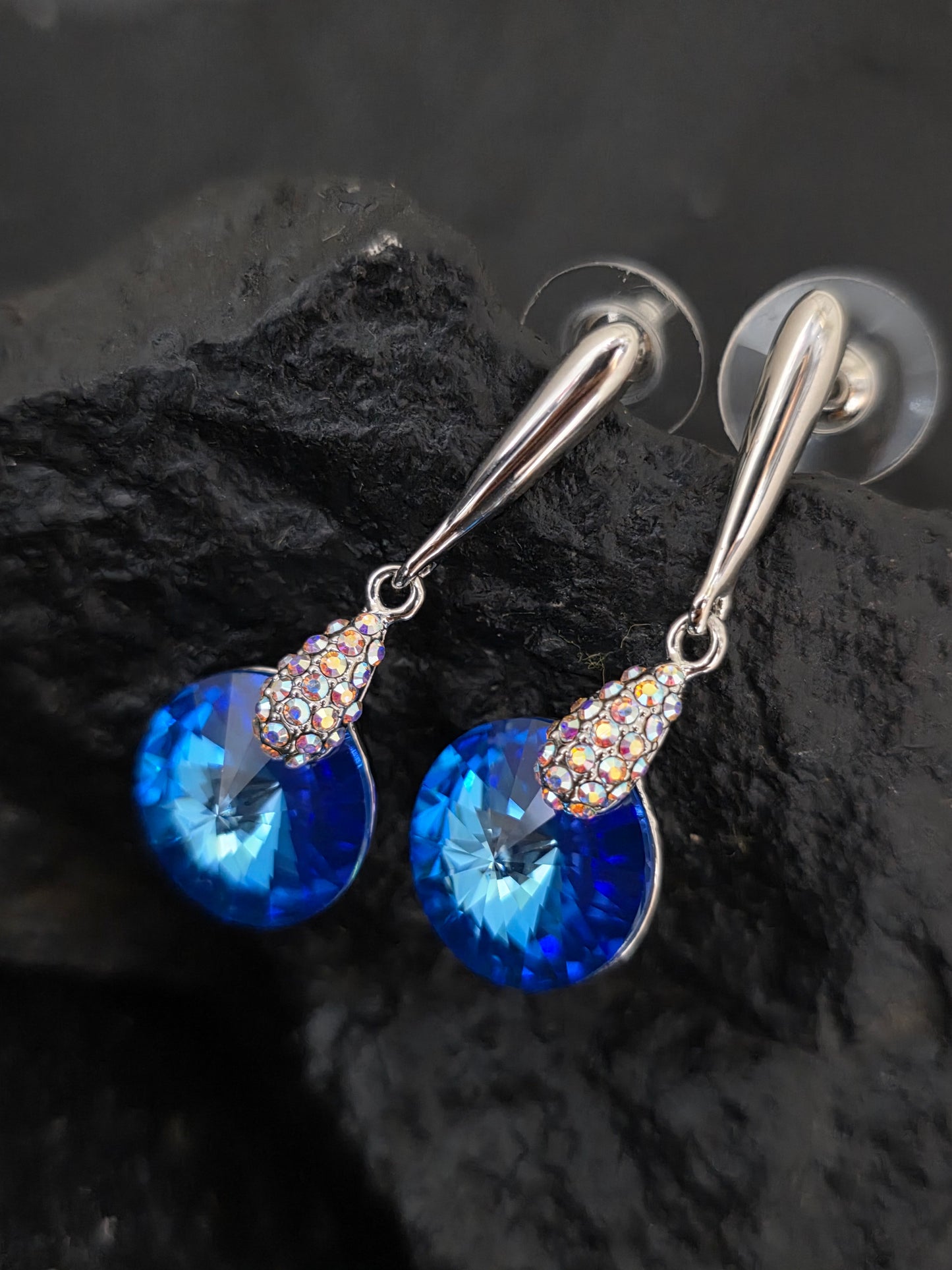 Aros cristal Swarovski Monica