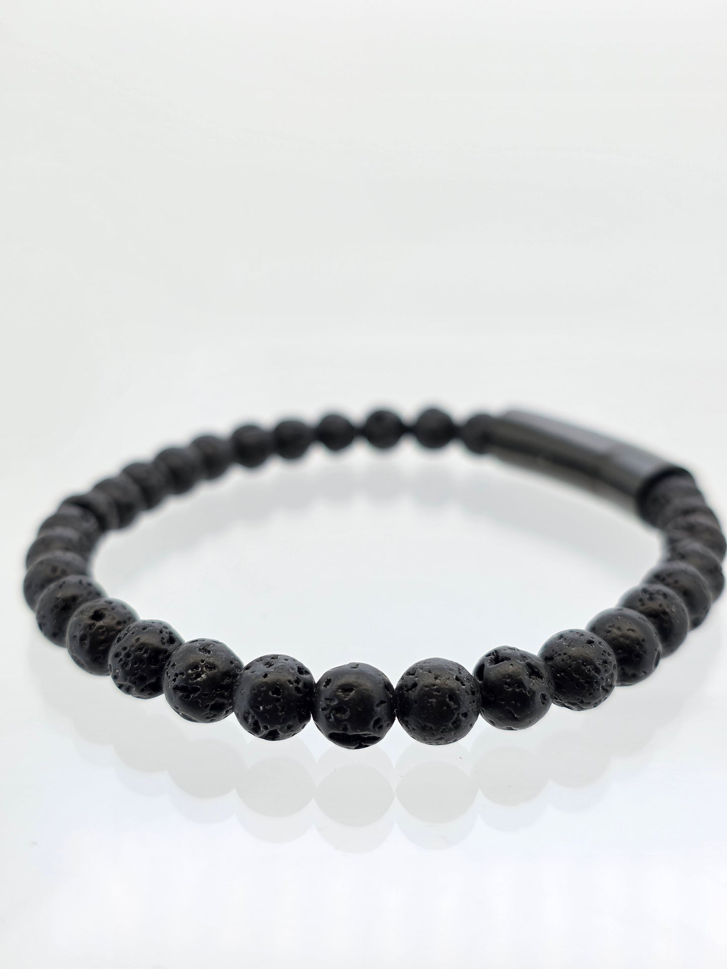 Pulsera varón piedra volcánica lorenzo