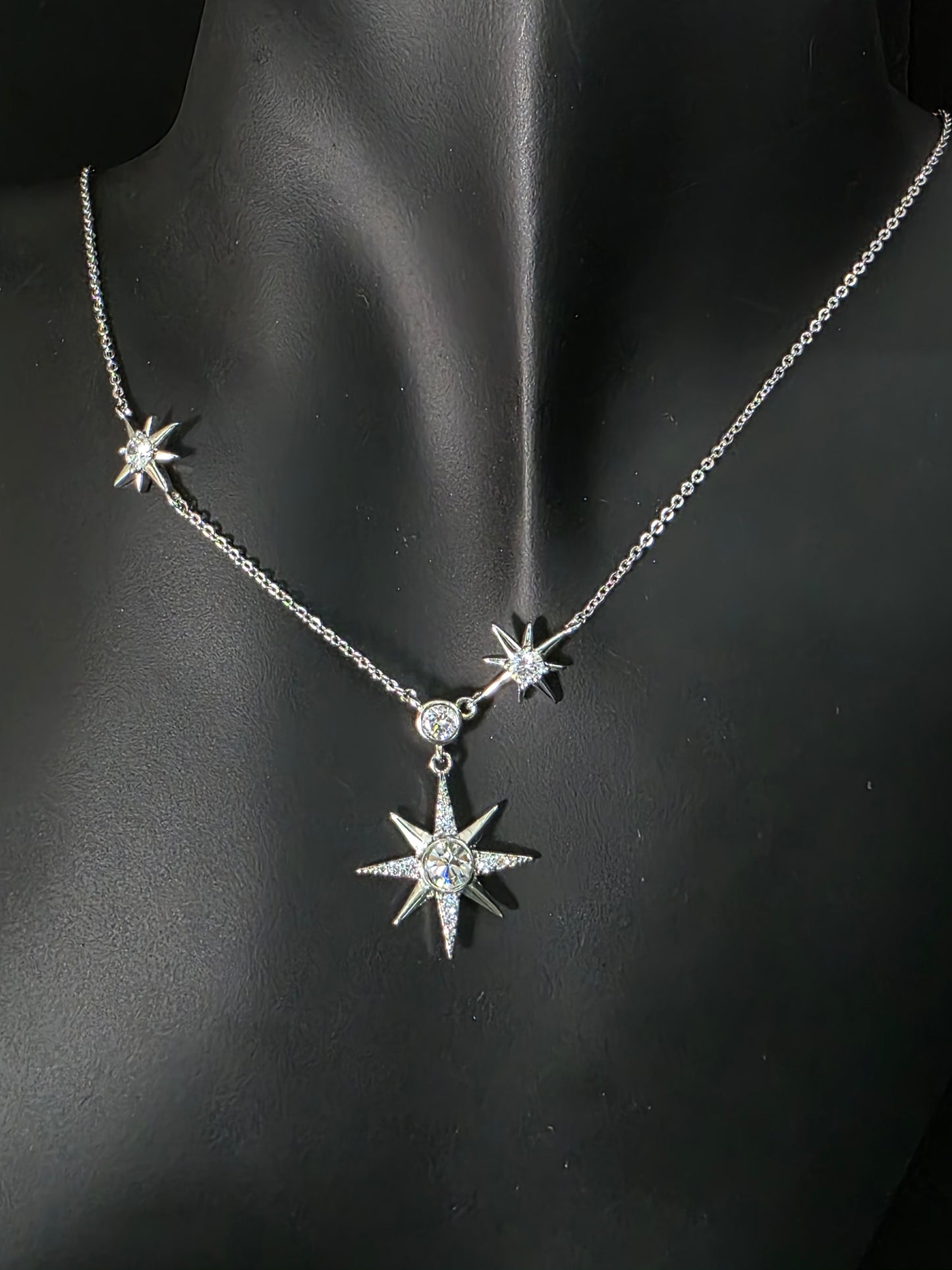 Collar Meteorito cristal Swarovski