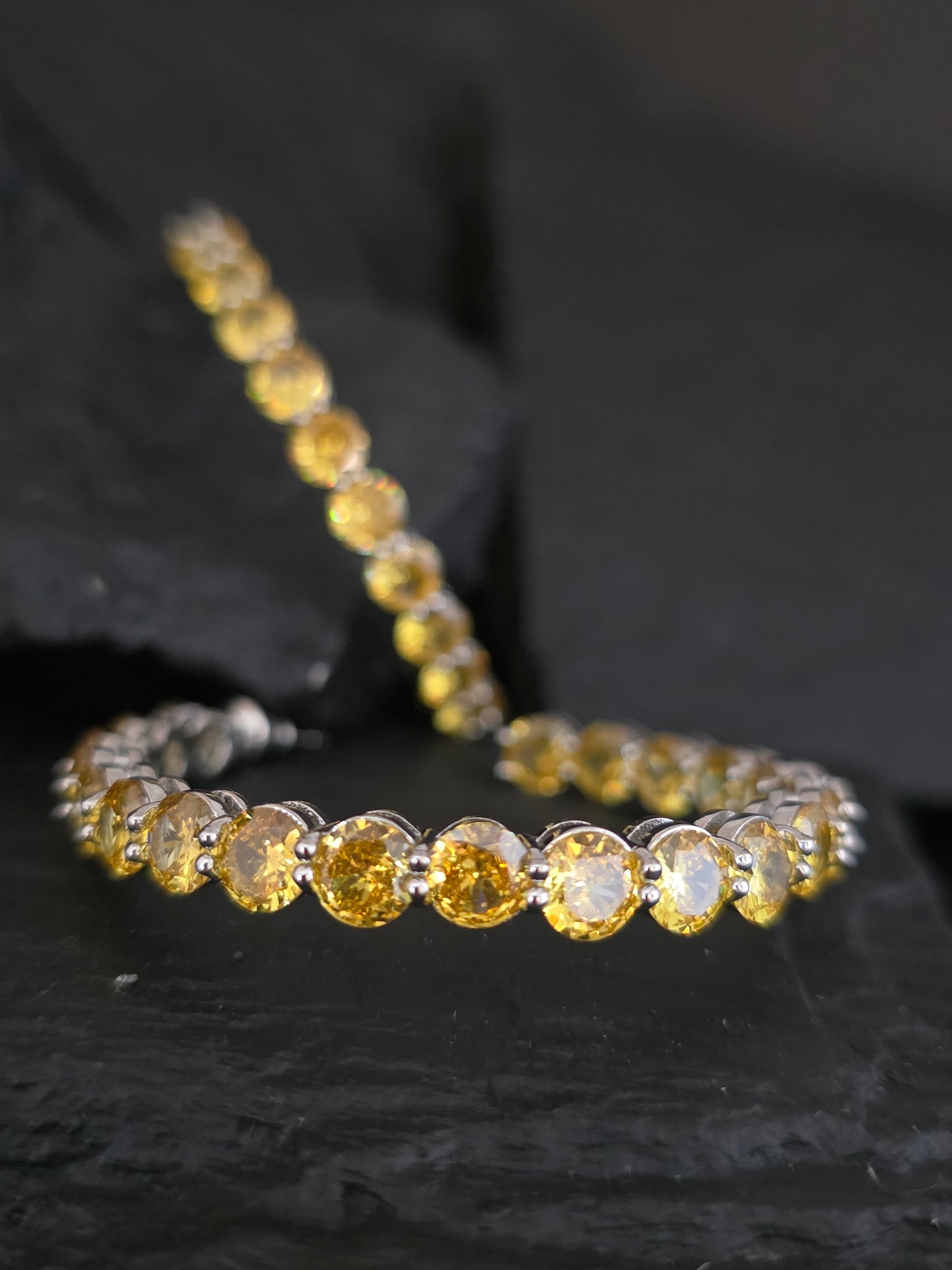 Argollas cristal pavés anny