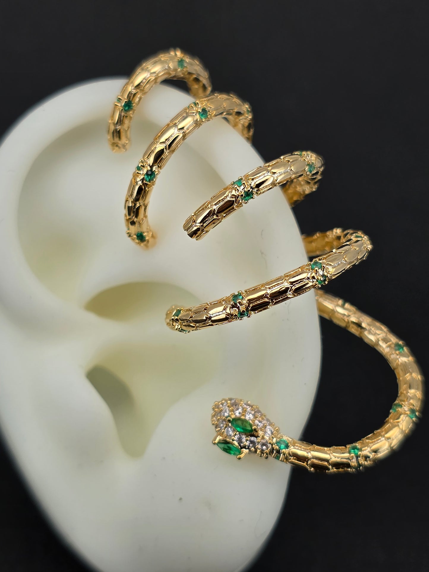 Aercuff cristal paves Snake L
