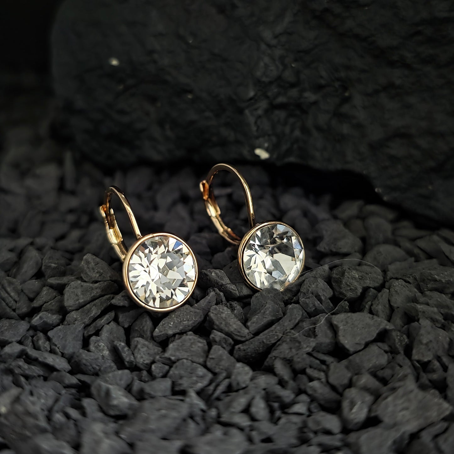 Aros Swarovski paloma
