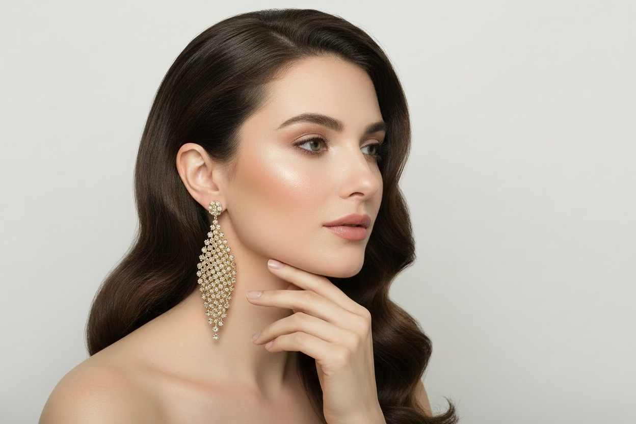 Aros cristal Swarovski Apolo