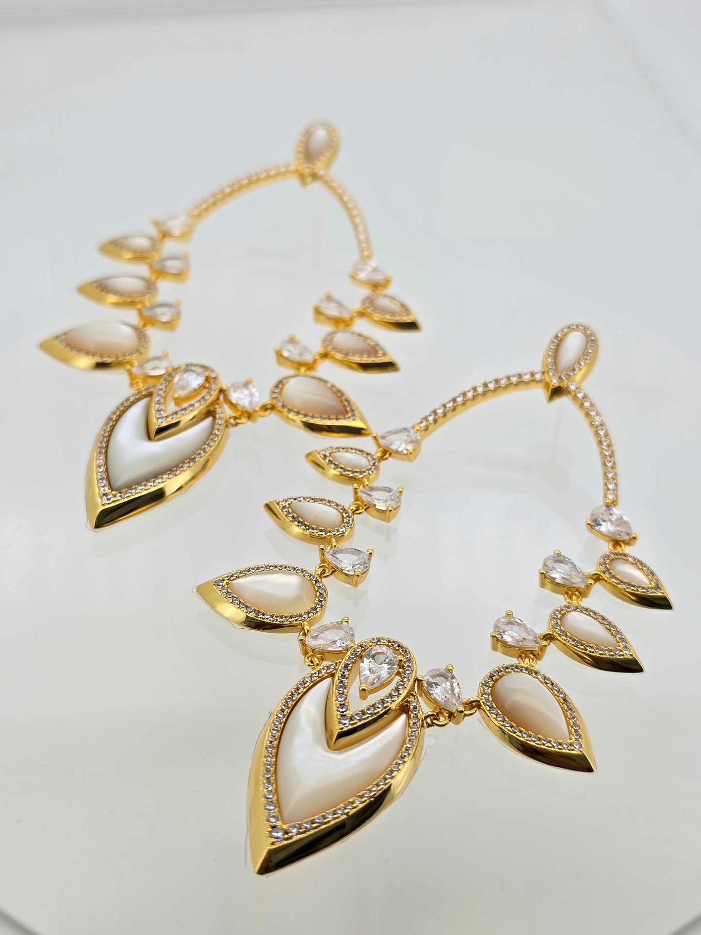 Aros cristal paves Melanni