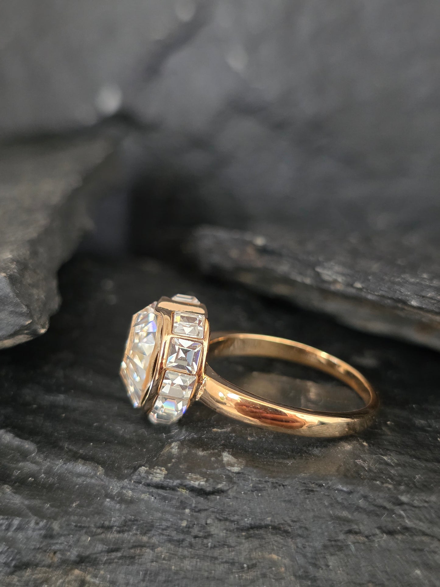 Anillo cristal Swarovski yini