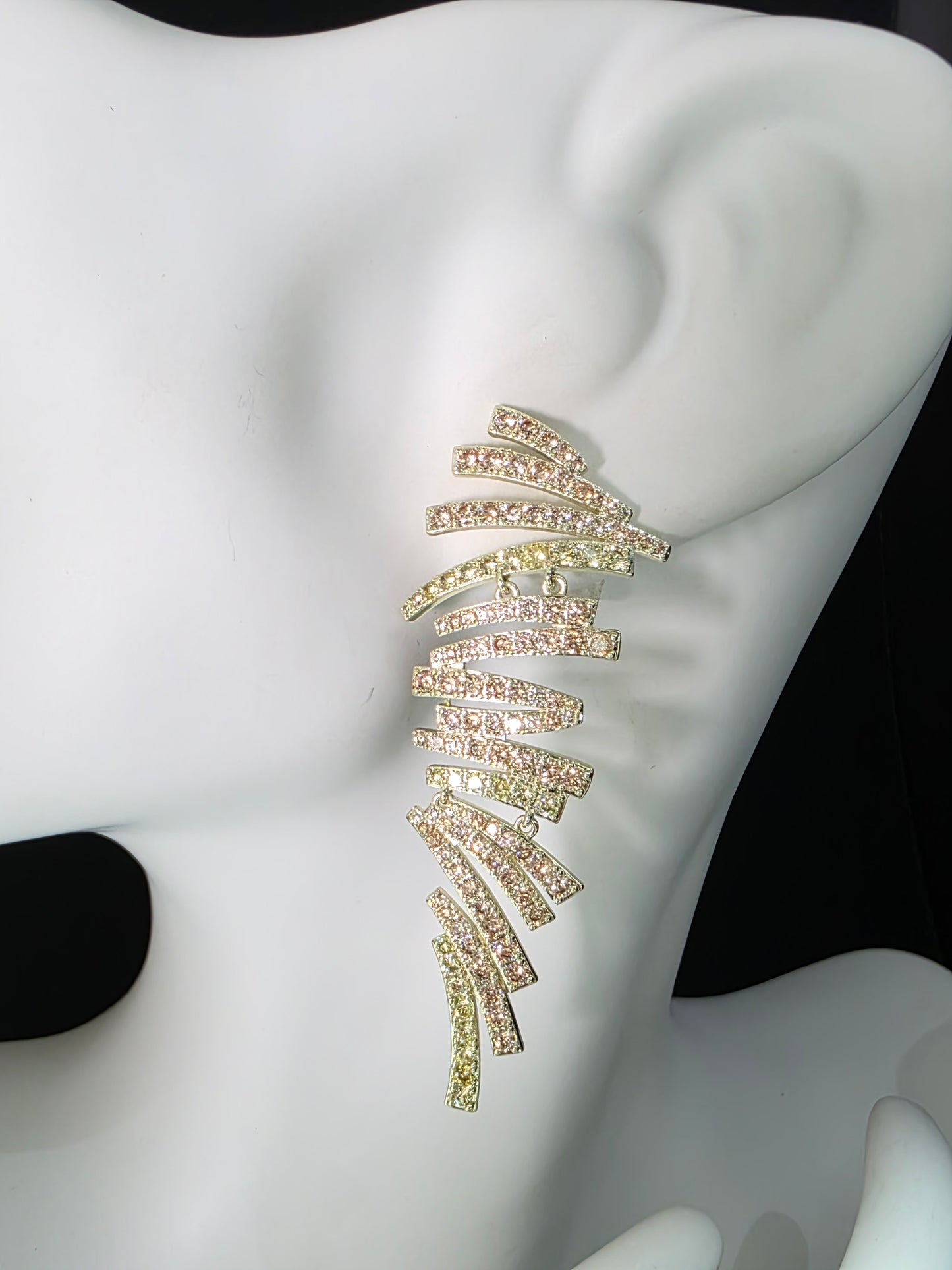 Aros cristal Swarovski Bernarda