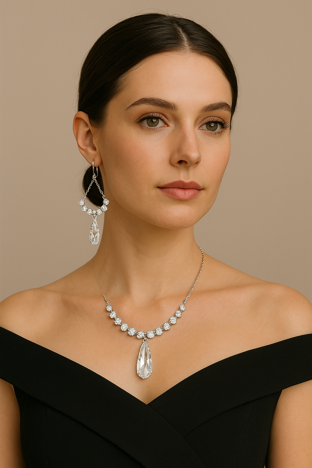 Aros cristal Swarovski Eos