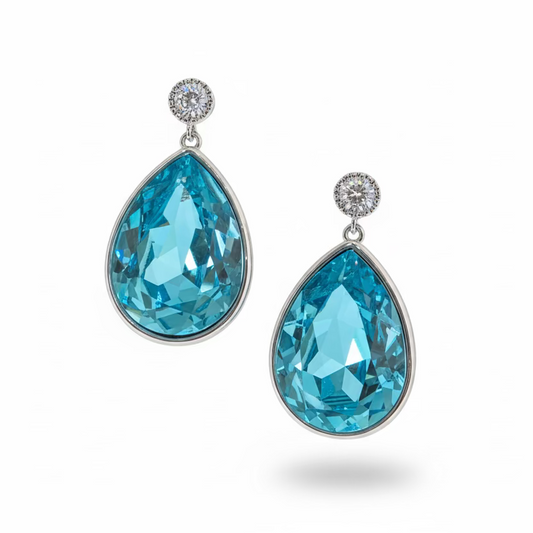 Aros cristal Swarovski valencia