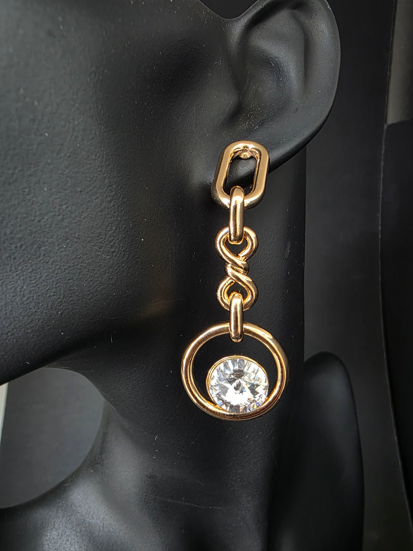 Aros cristal Swarovski Afrodita