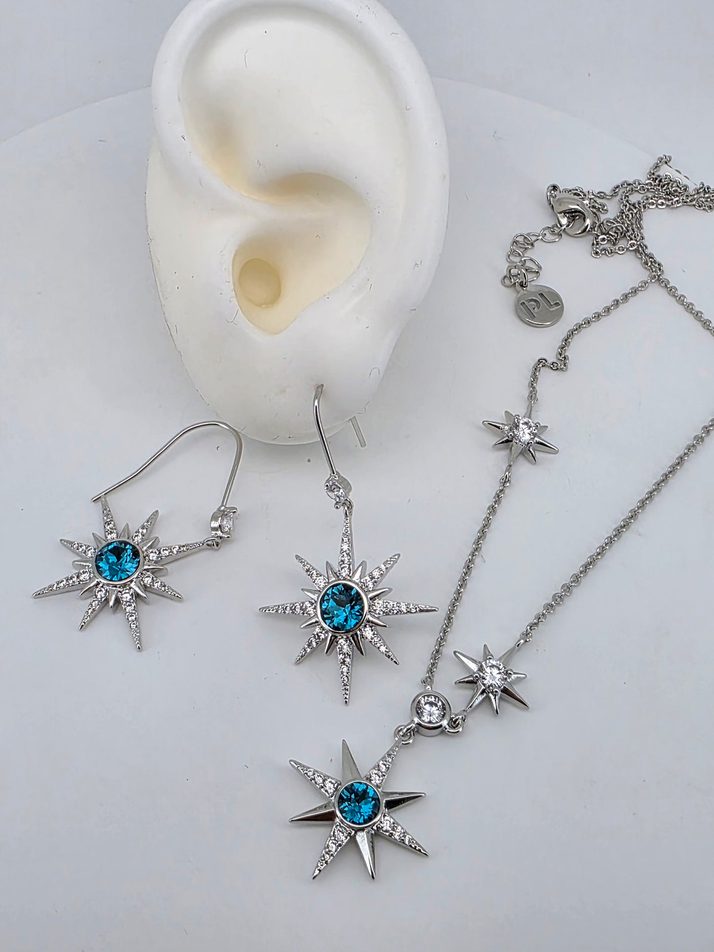 Conjunto de cristal Swarovski solar