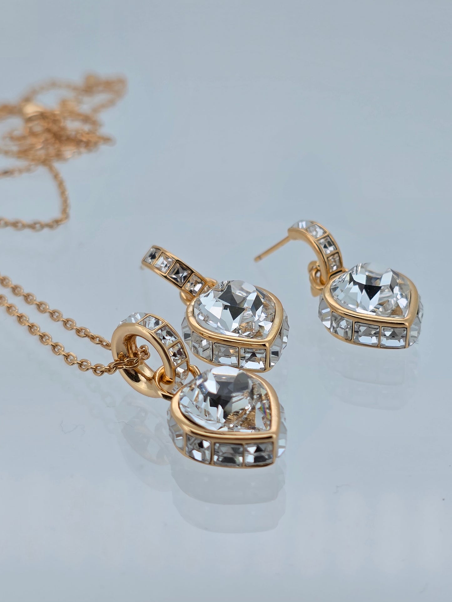 Conjunto cristal Swarovski melinna