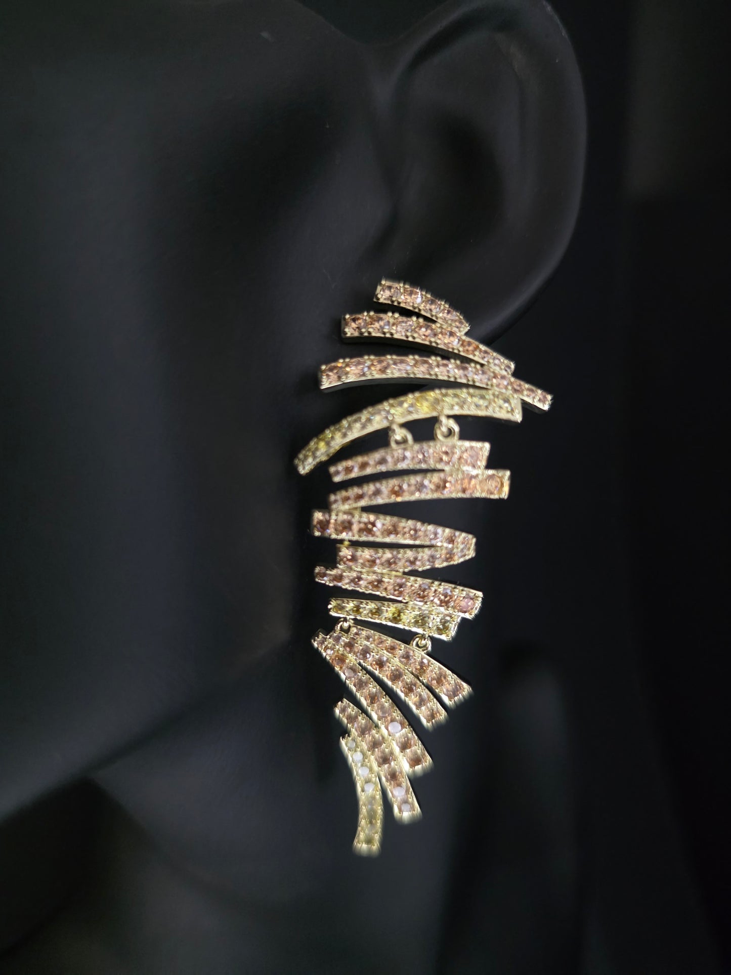 Aros cristal Swarovski Bernarda