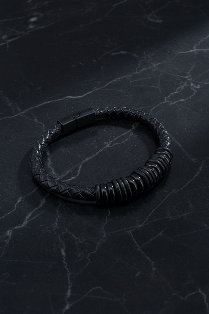 Pulsera varón Noir