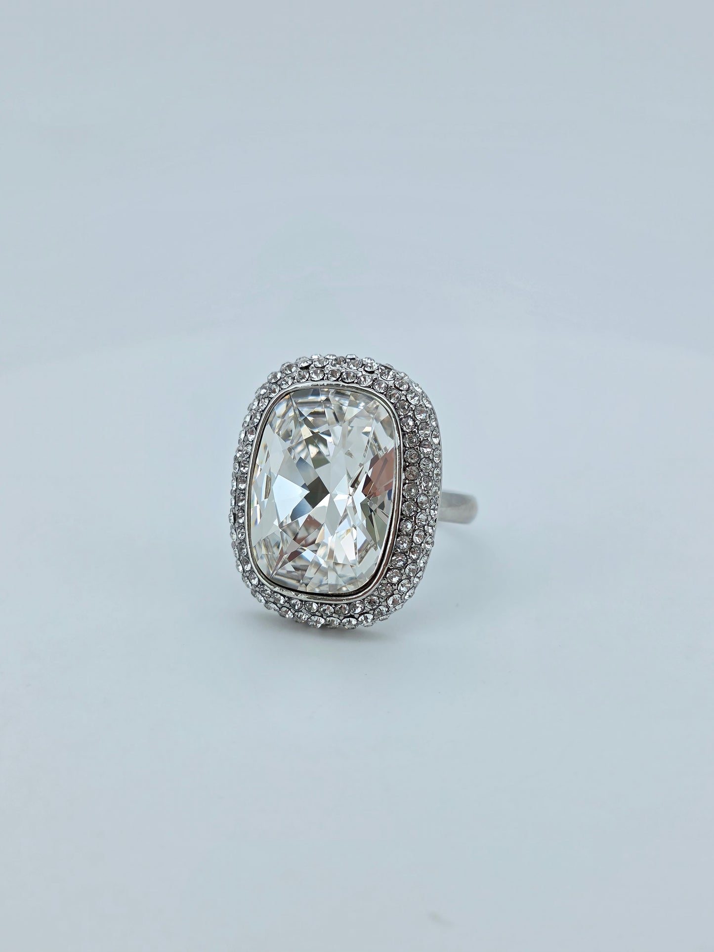 Anillo lucrecia cristal Swarovski talla adaptable