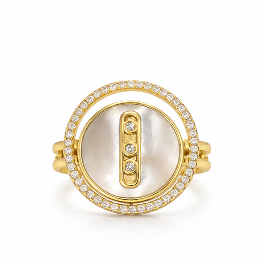 Anillo Malaquita