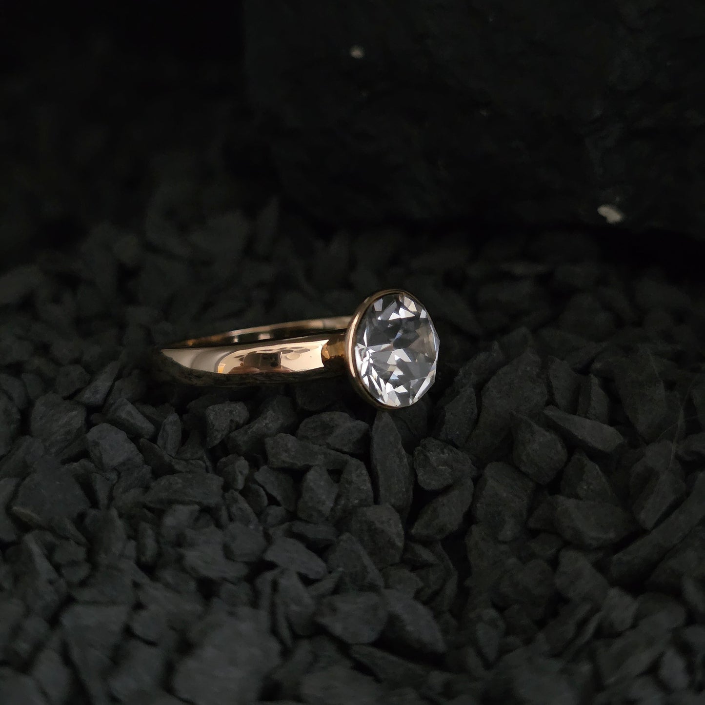 Anillo cristal Swarovski paloma