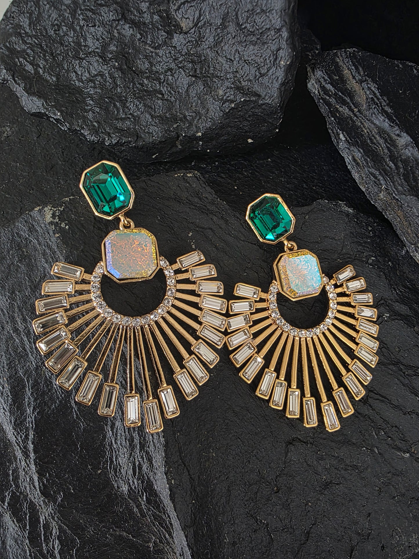 Aros cristal Swarovski Dione