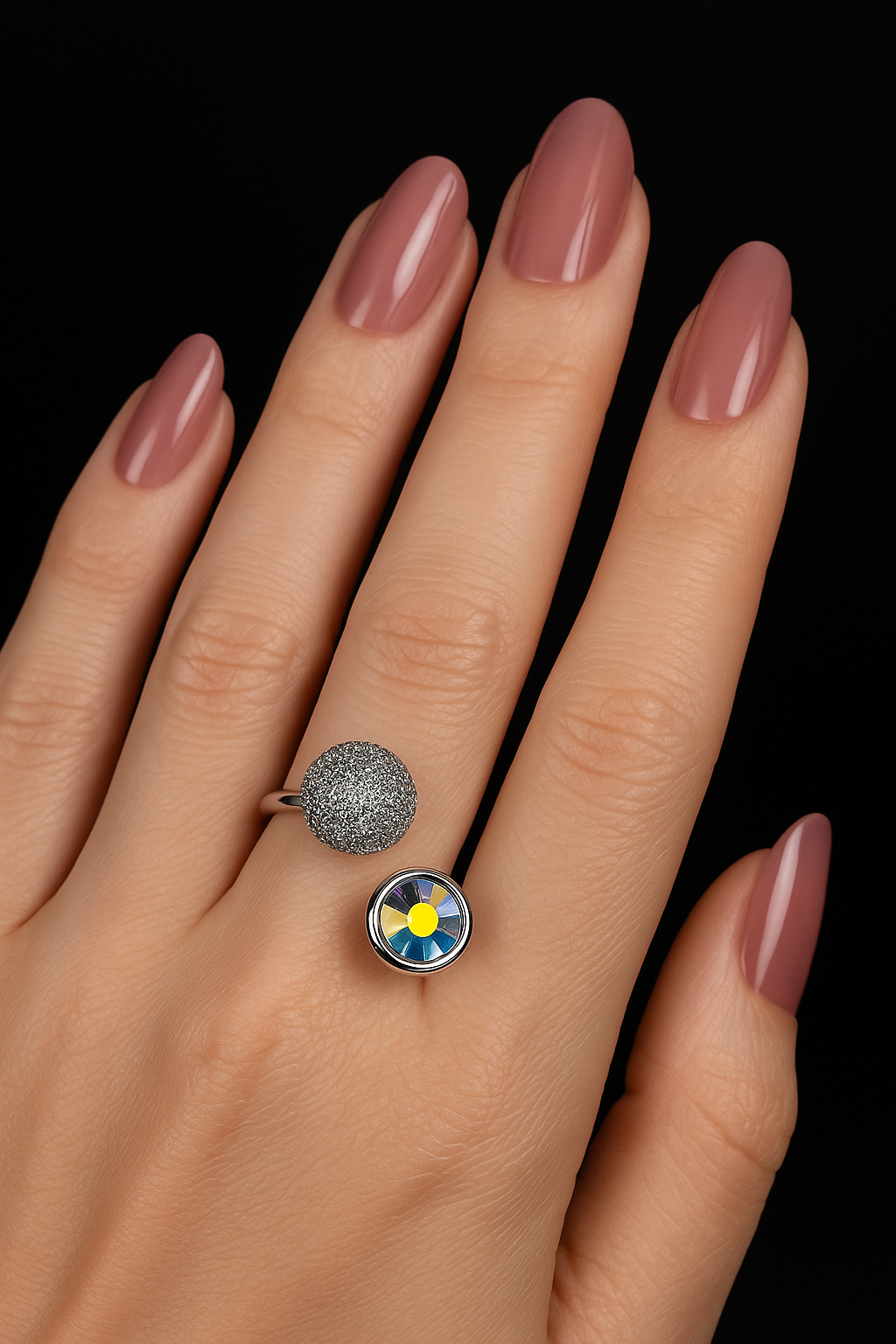 Anillo cristal Swarovski Sandy