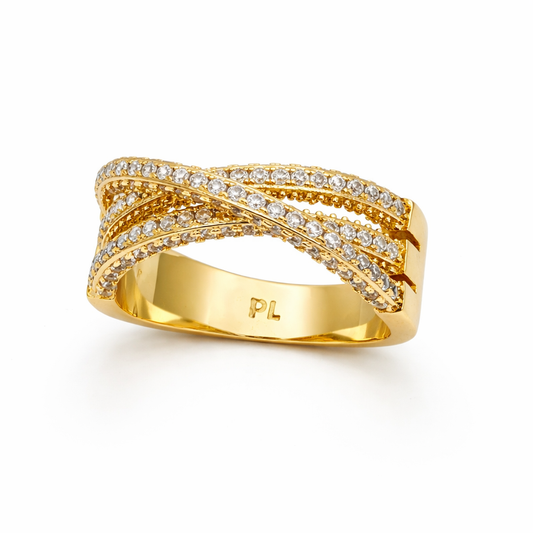 Anillo pavés desnivel small