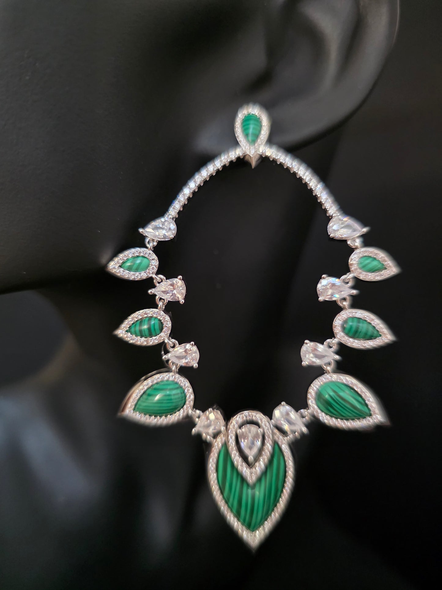 Aros cristal paves Melanni