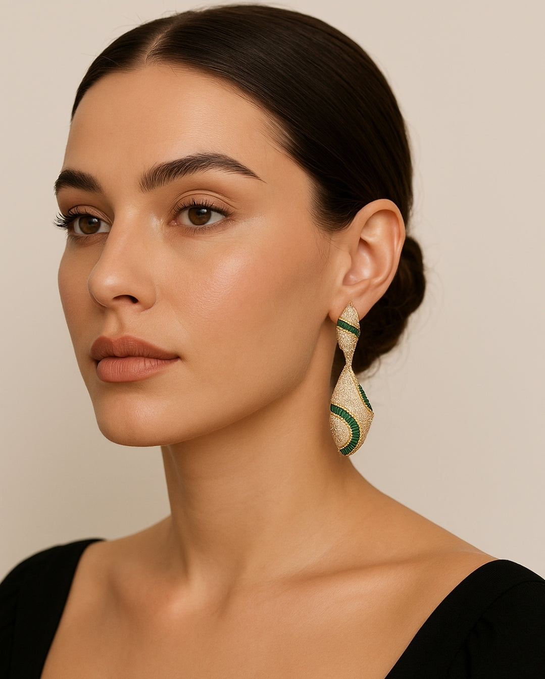 Aros cristal paves Dore-vd