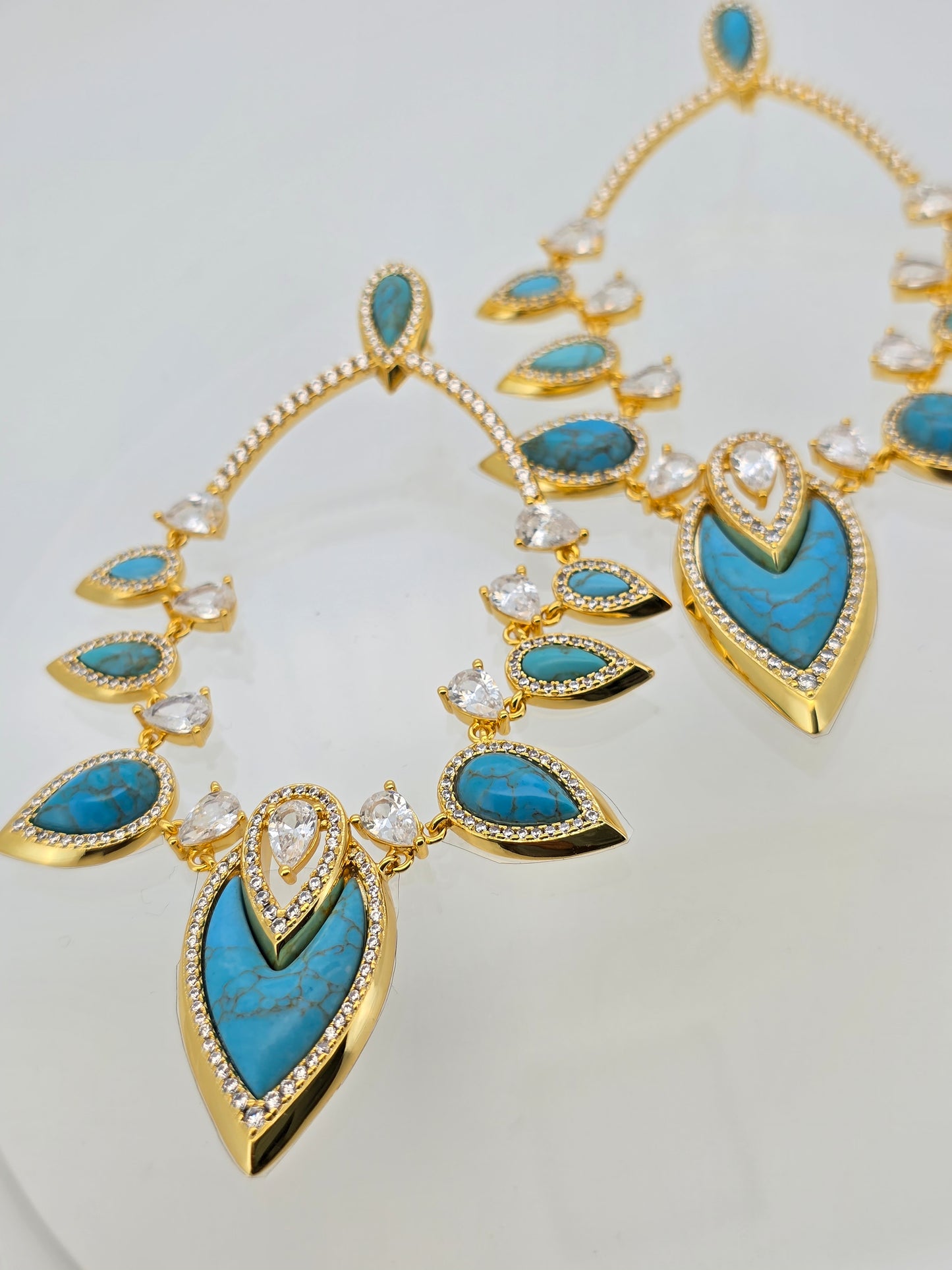 Aros cristal paves Melanni
