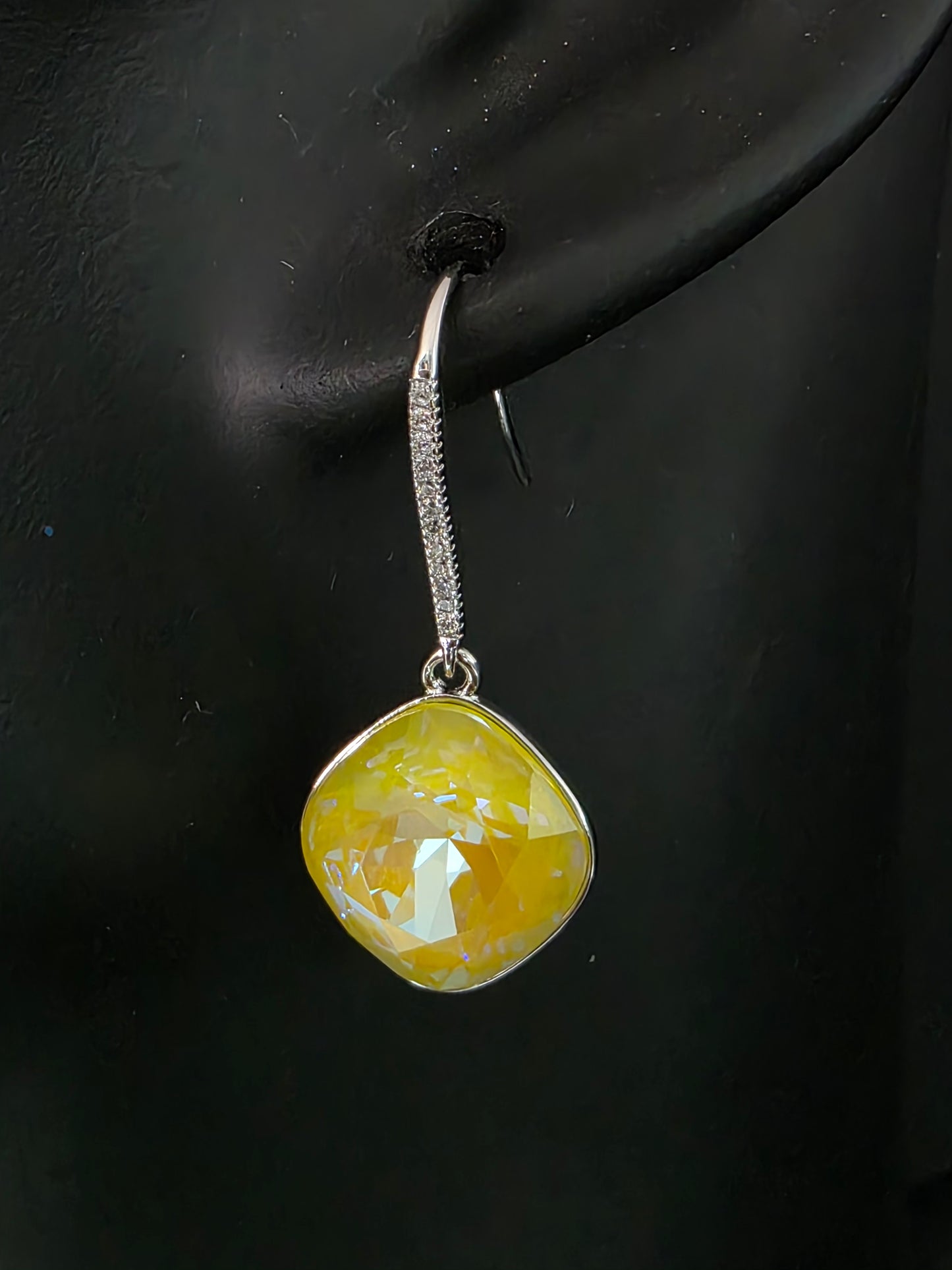 Aros cristal Swarovski isis